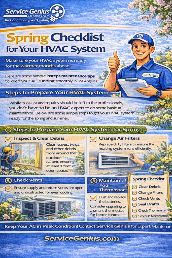 Spring Checklist for Your HVAC System