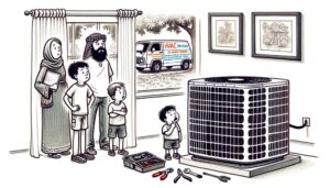 Our HVAC Contractors will fix your ac unit with same day service