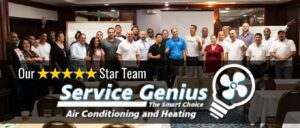 The team at Service Genius Air Conditioning and Heating