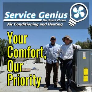 Your comfort is our priority at Service Genius Air Conditioning and Heating