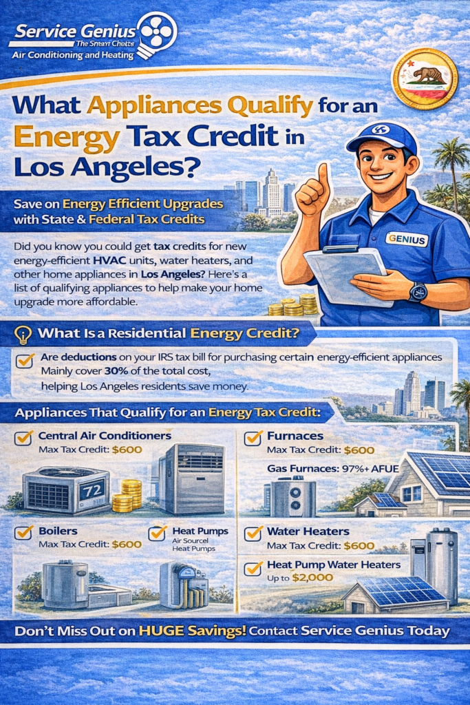 What Appliances Qualify for an Energy Tax Credit in Los Angeles?